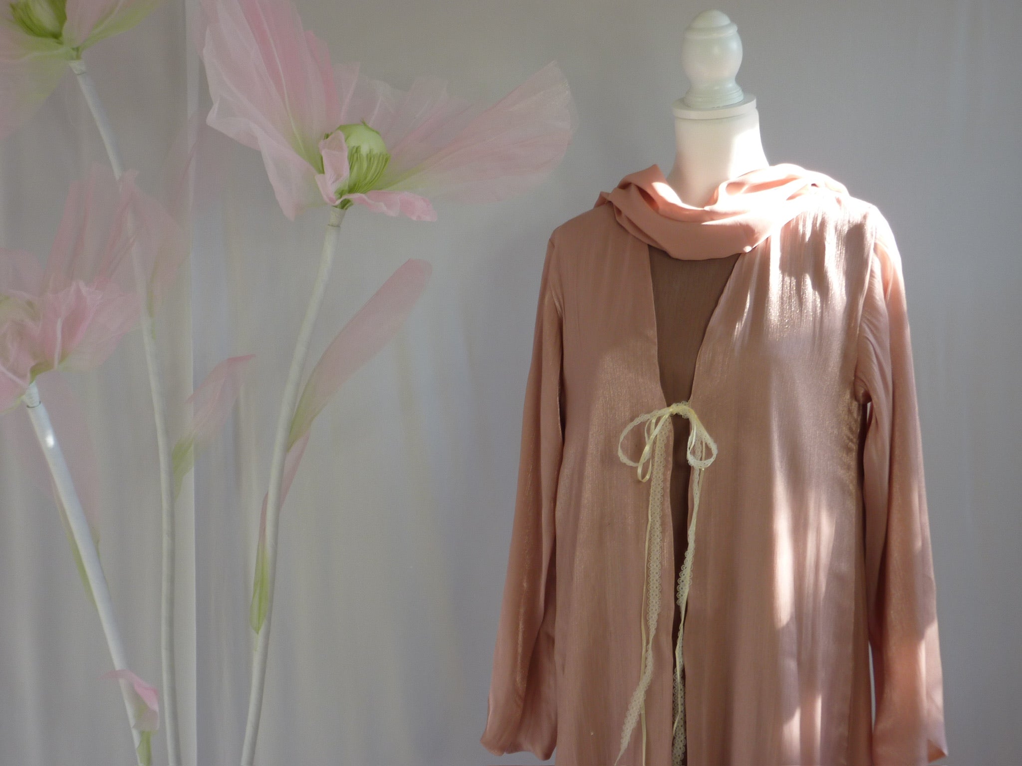Azhar Abaya Set- Pink