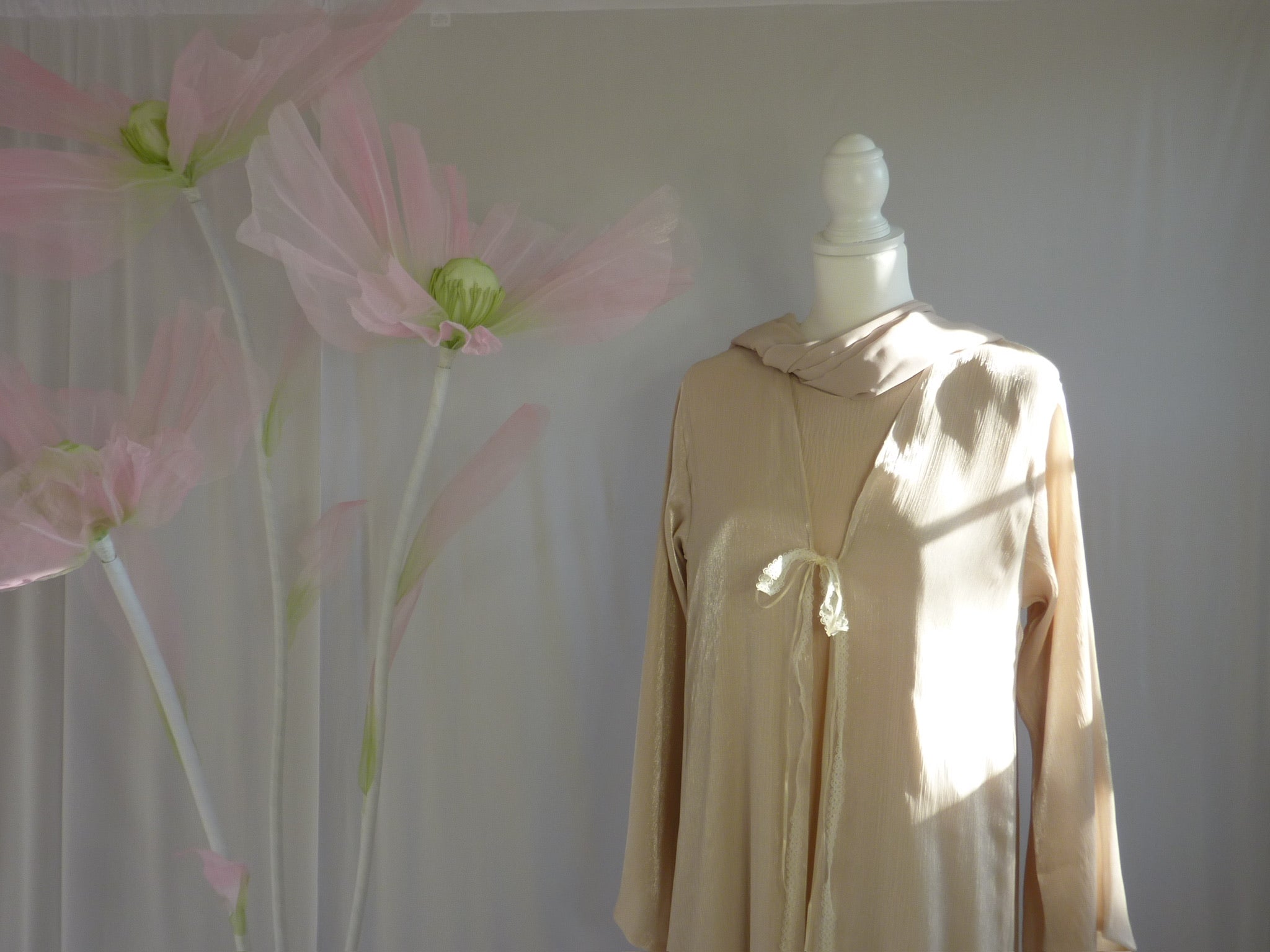 Azhar Abaya Set- Beige
