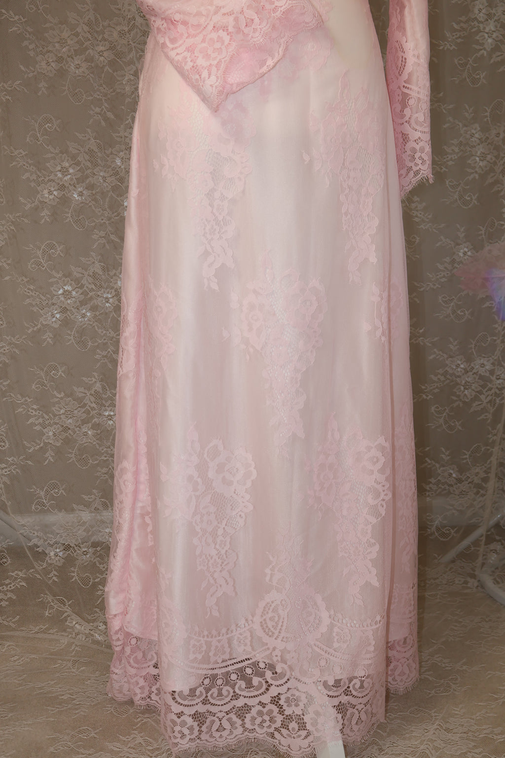 Camellia dress and abaya set