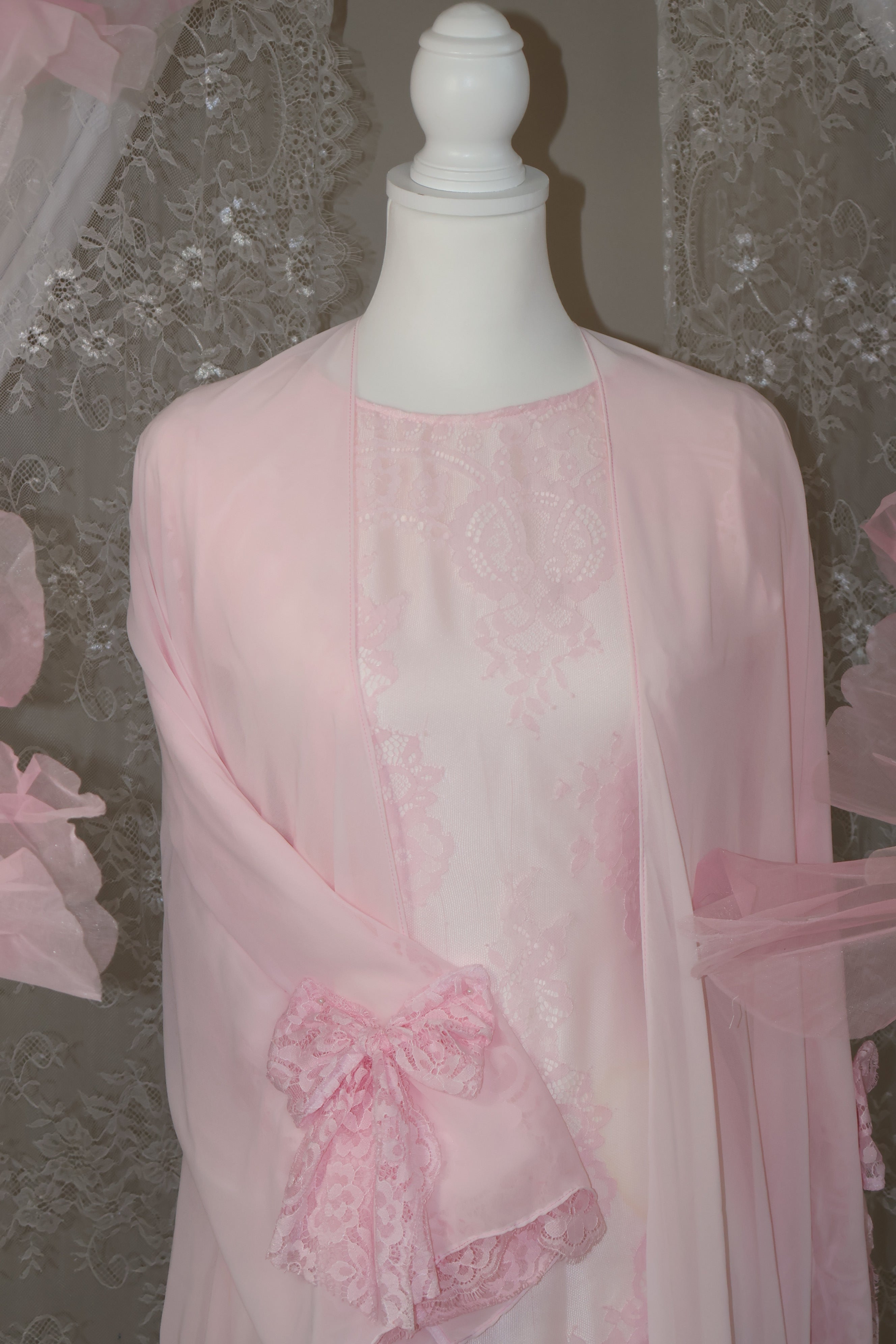 Camellia dress and abaya set