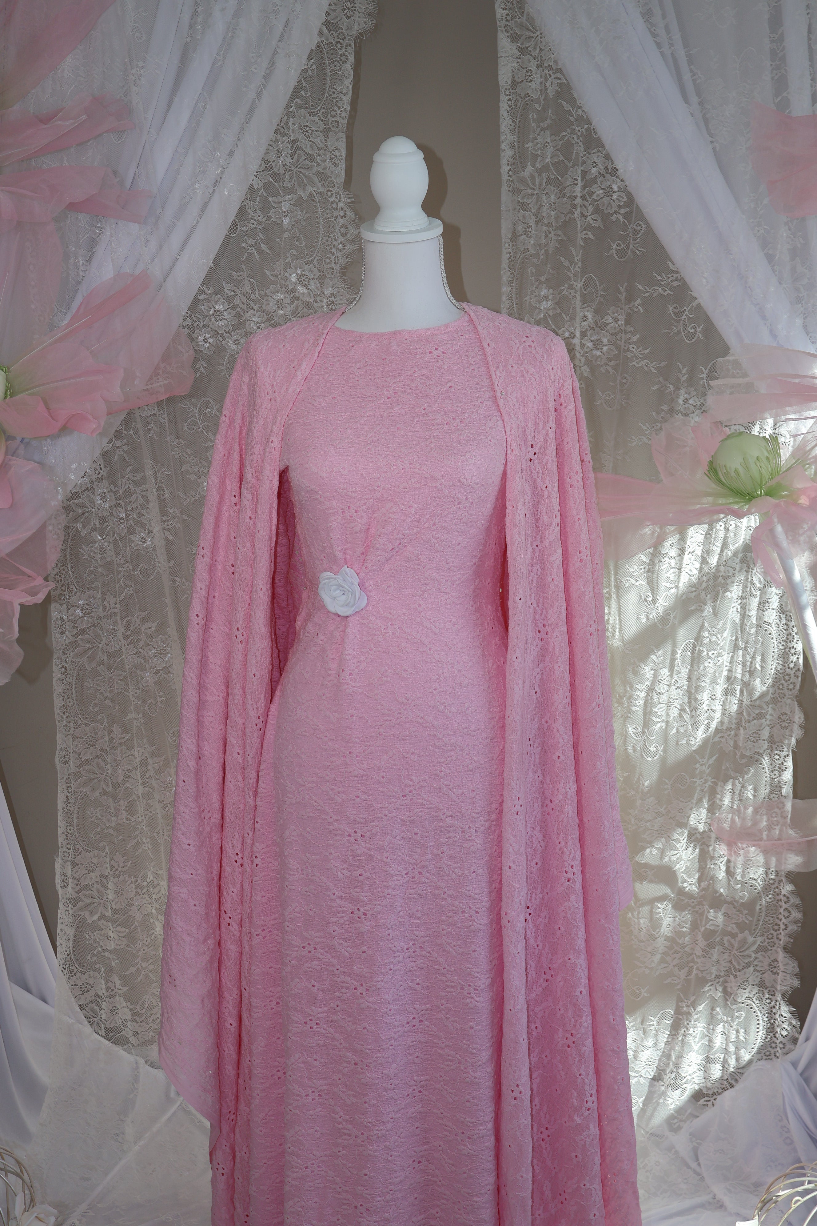Rosella Dress and Abaya set