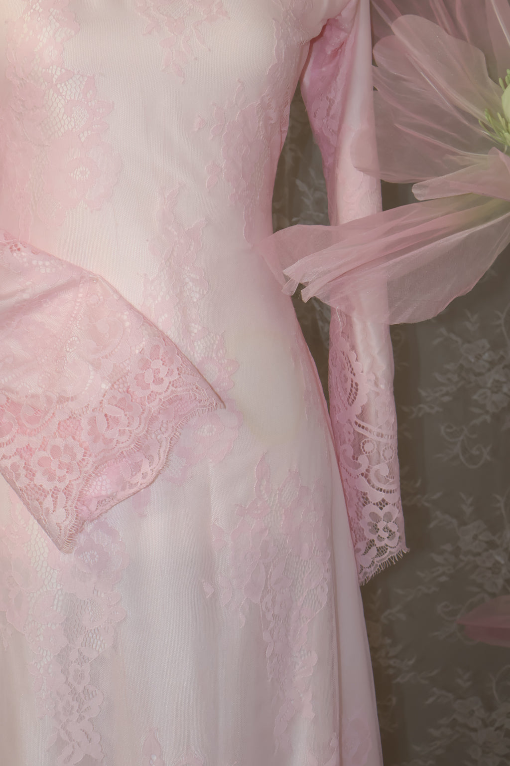 Camellia dress and abaya set