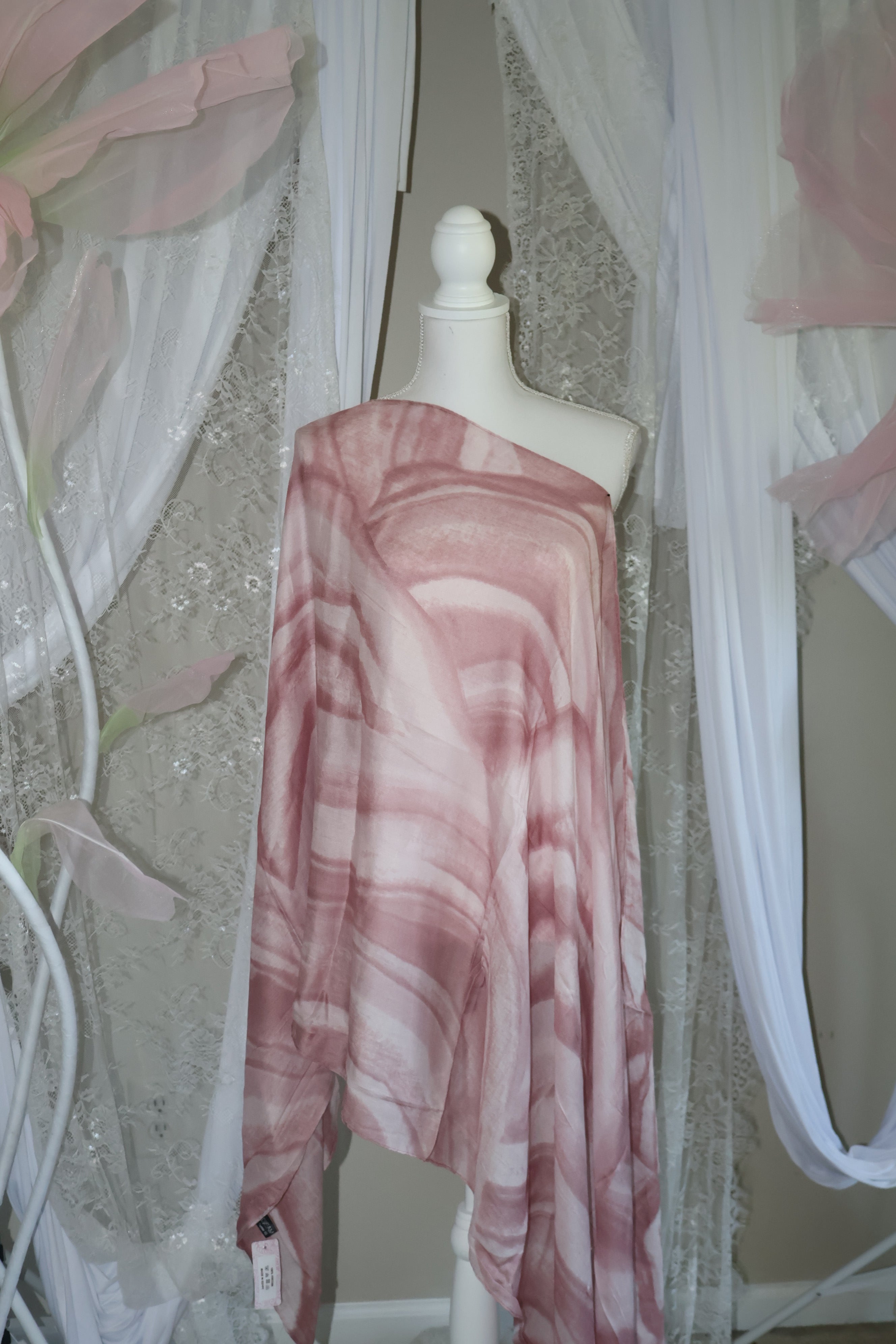 Rose Marble - Printed Modal Hijab