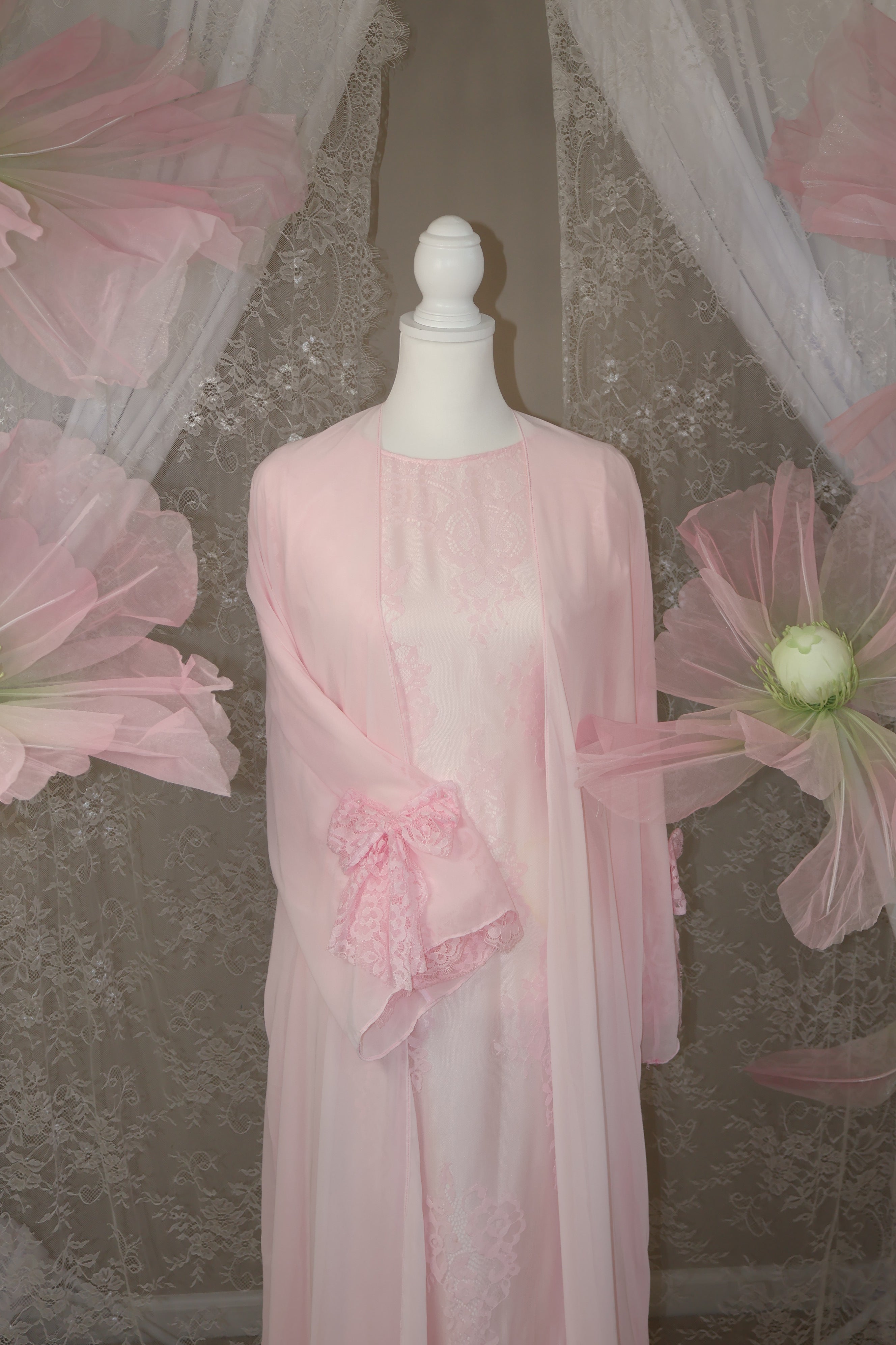 Camellia dress and abaya set