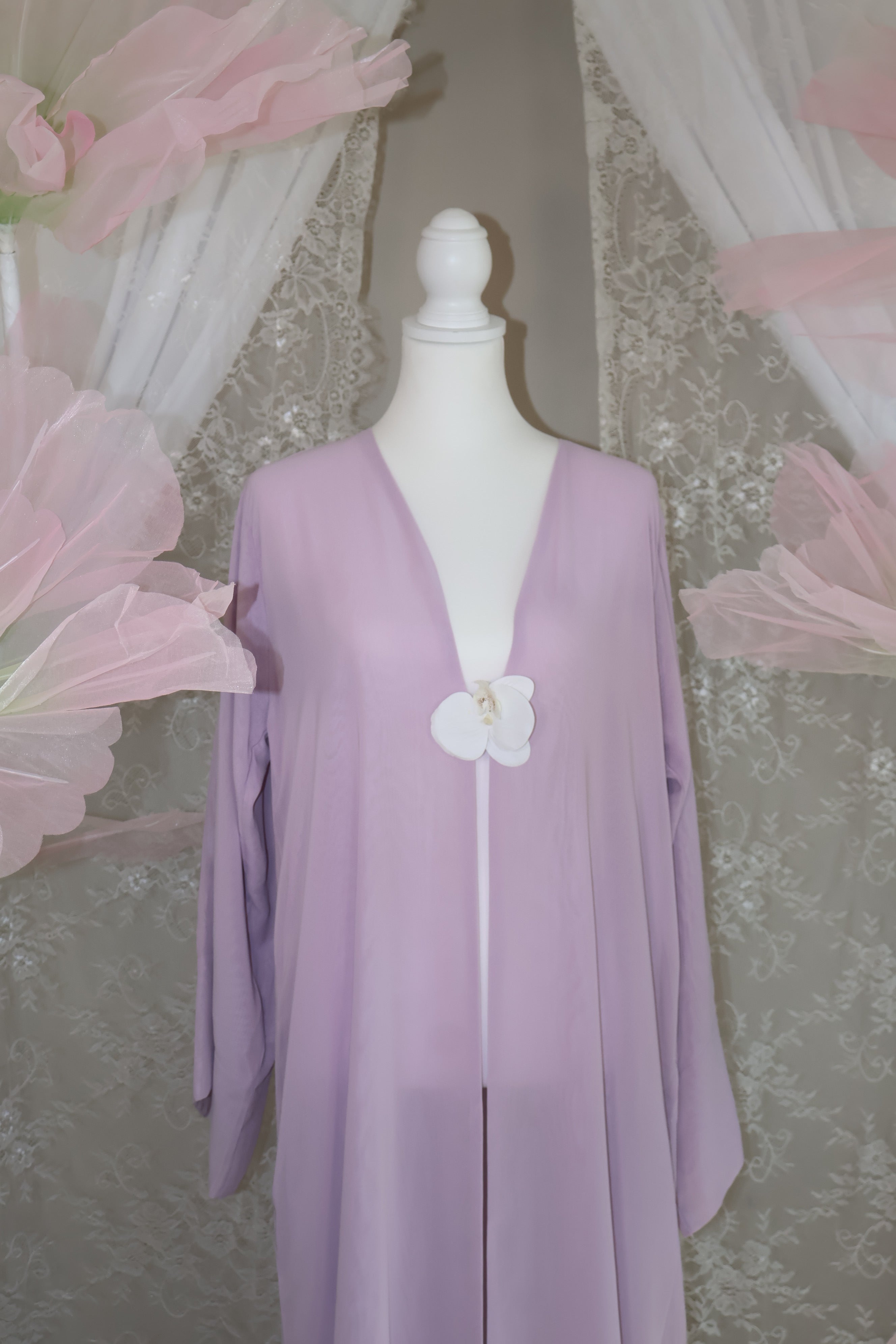Orchid Abaya- Lilac