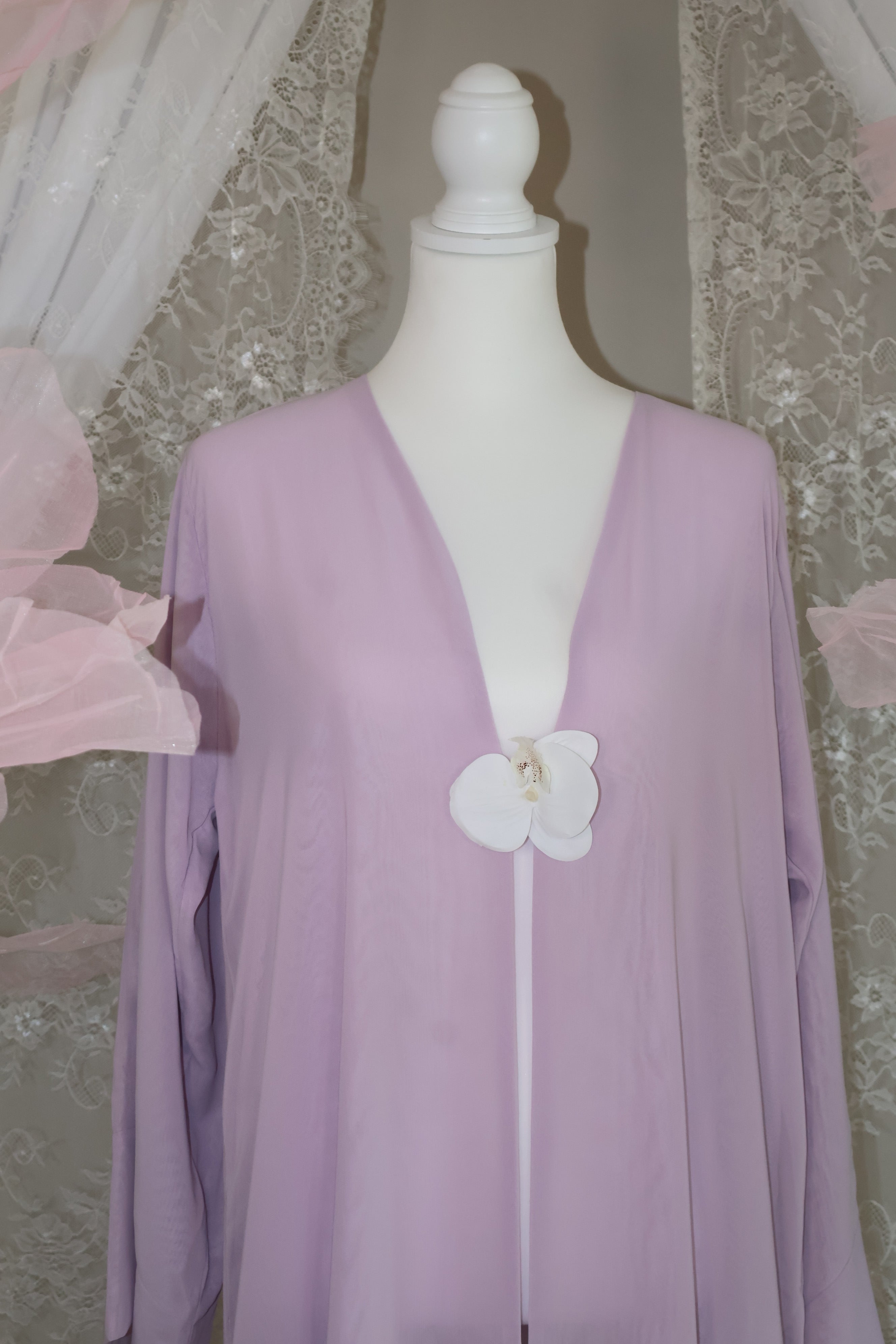 Orchid Abaya- Lilac